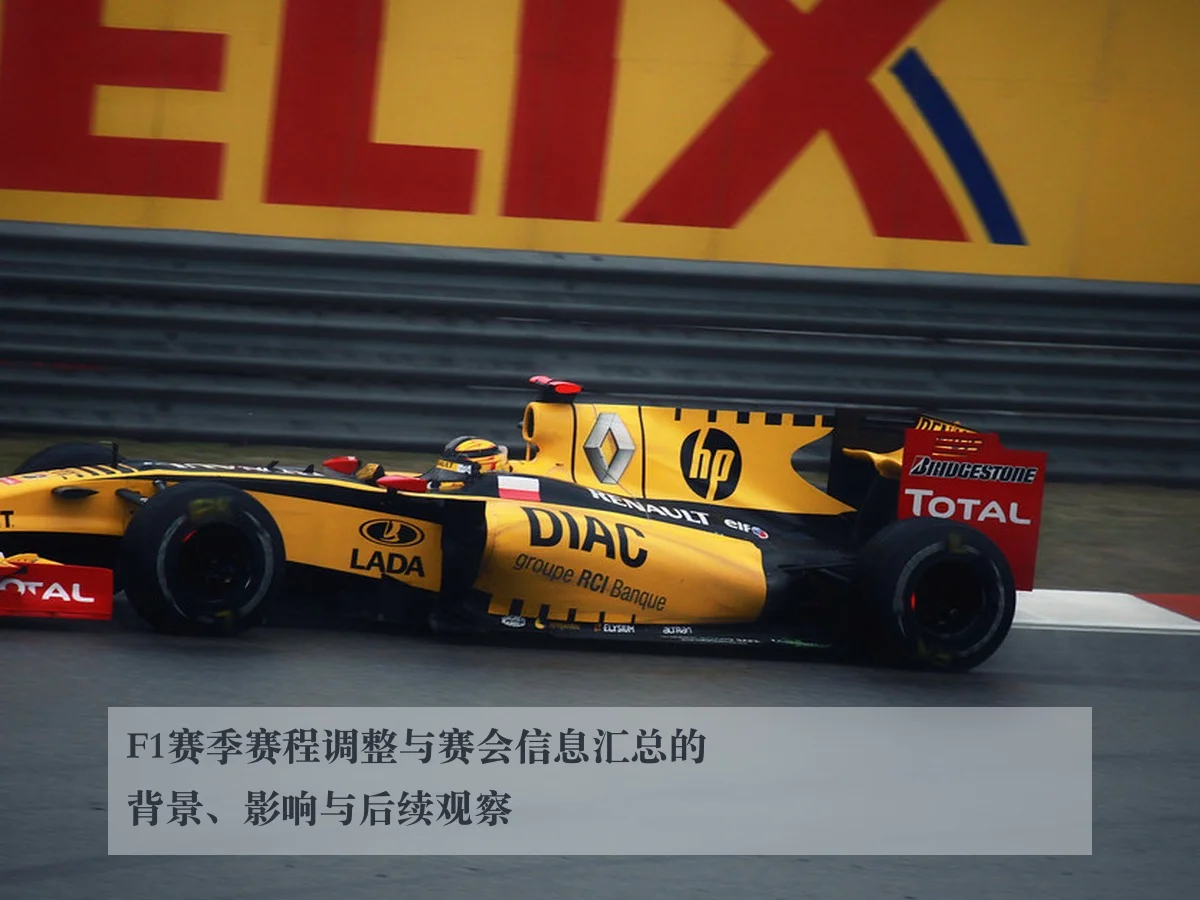 F1赛季赛程调整与赛会信息汇总的背景、影响与后续观察